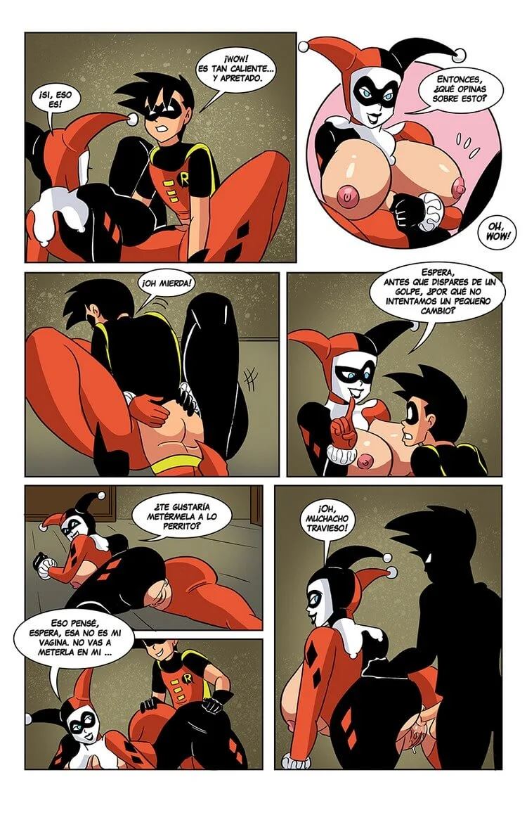 harley and robin comic porno 4