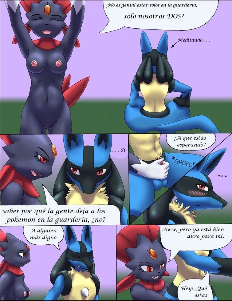 el experimento de la guarderia xxx (pokemon) 1