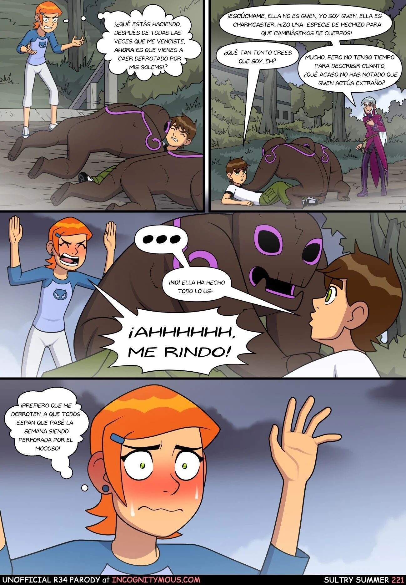 [Incognitymous] Sultry Summer 3 (Ben 10)