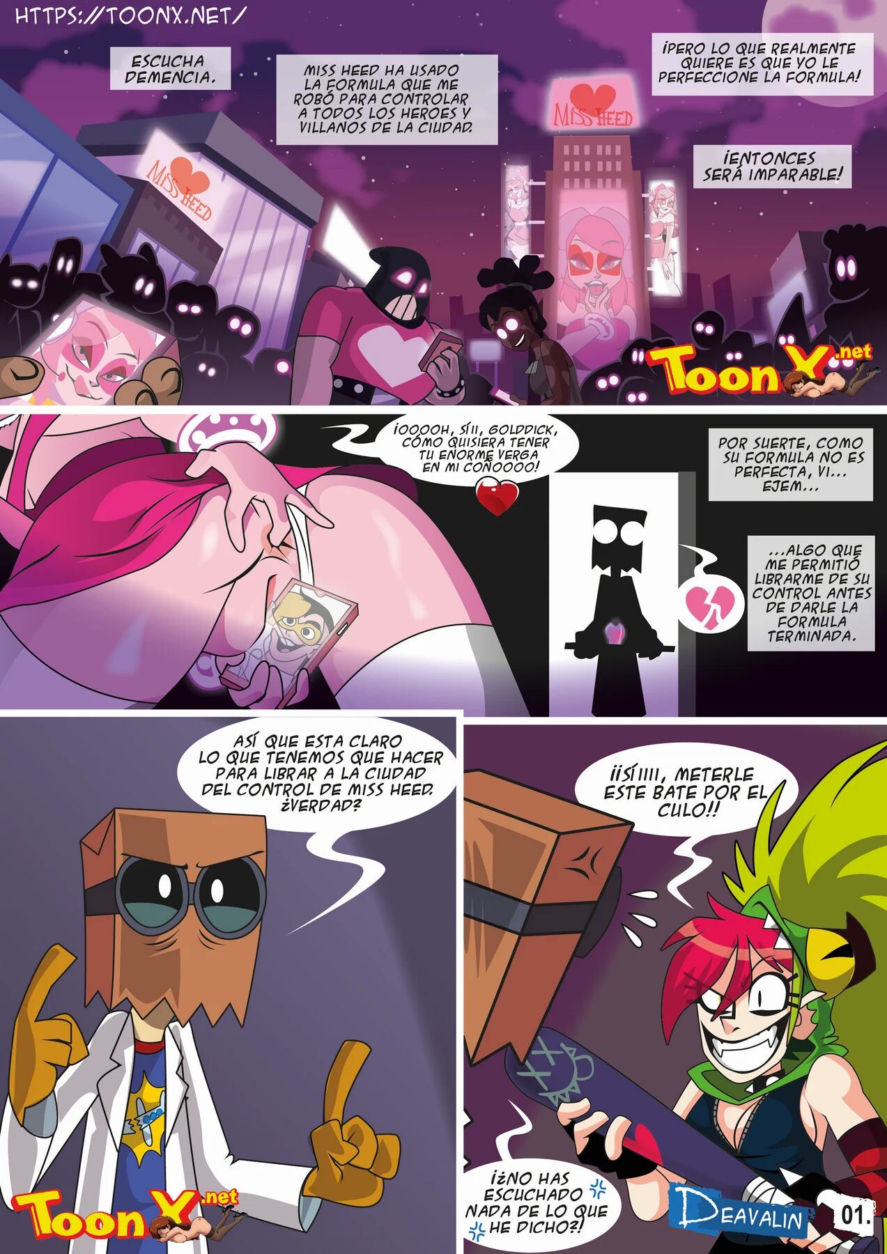 [Deavalin] Villainous — Miss Heed
