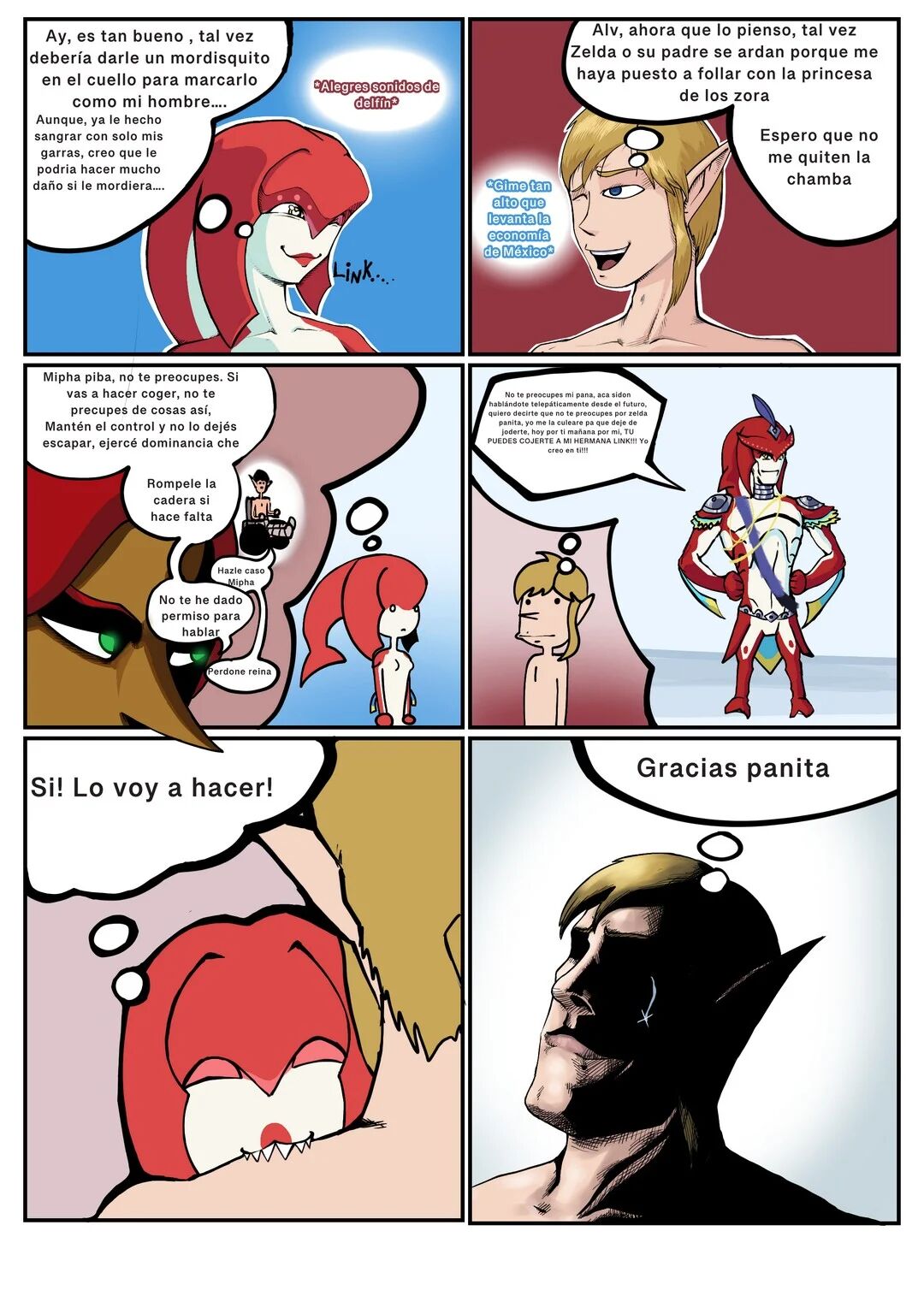 [HugoESPECTRO] Spending Time Together Mipha Hentai