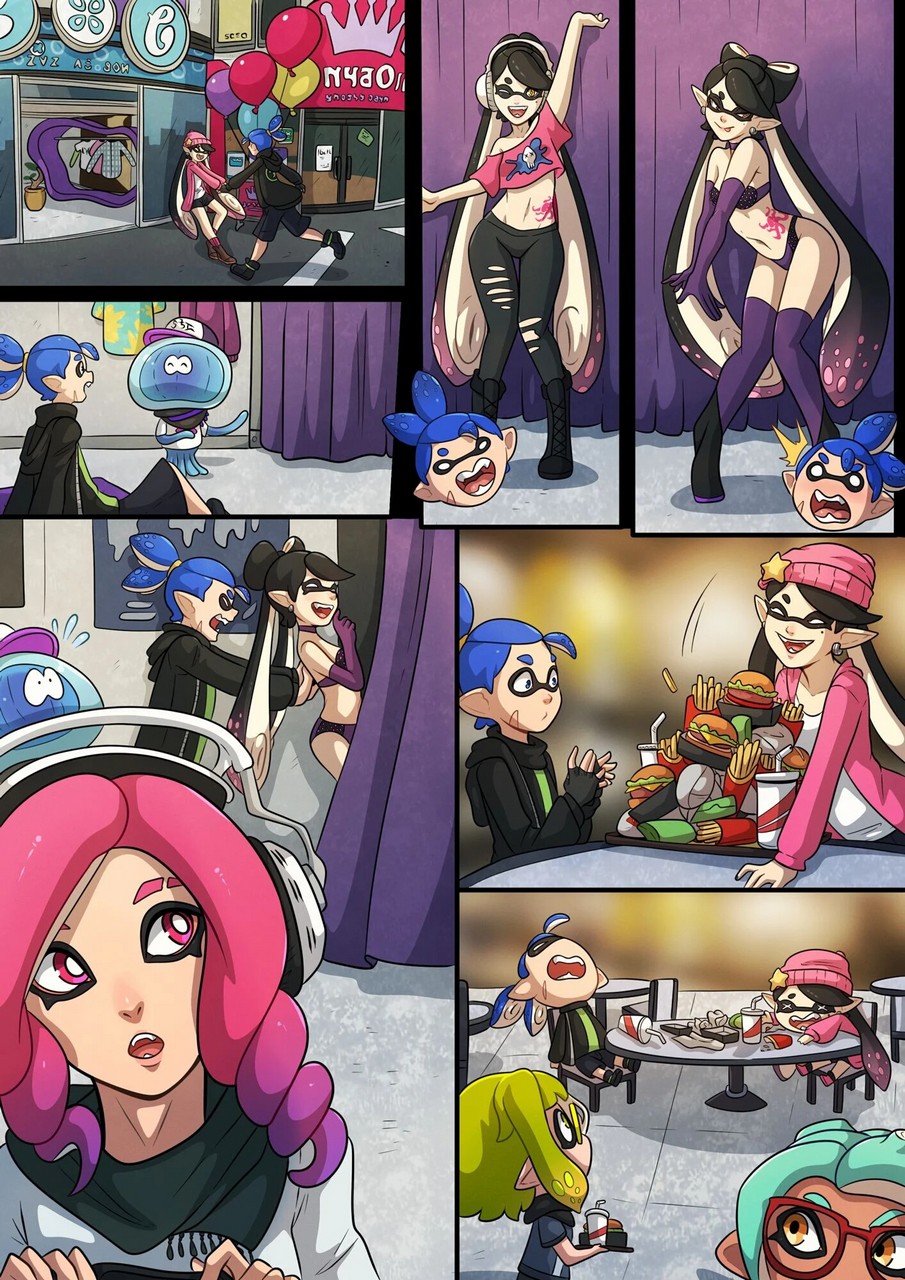 [Kinkymation] Mission Callie (Splatoon Porn)