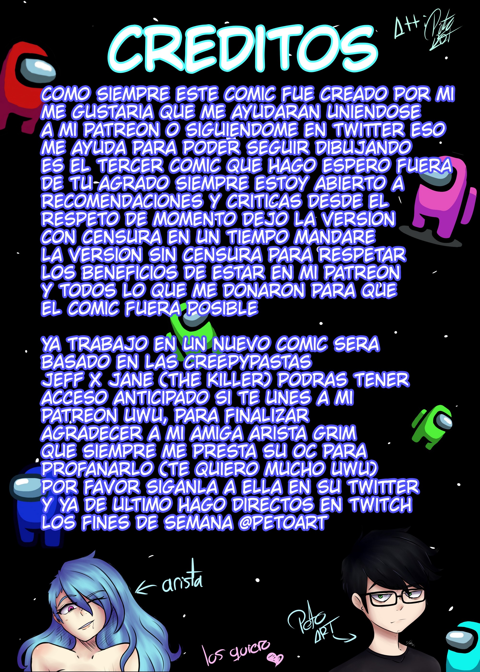 [PetoArt] Among Your Ass (Sin Censura)