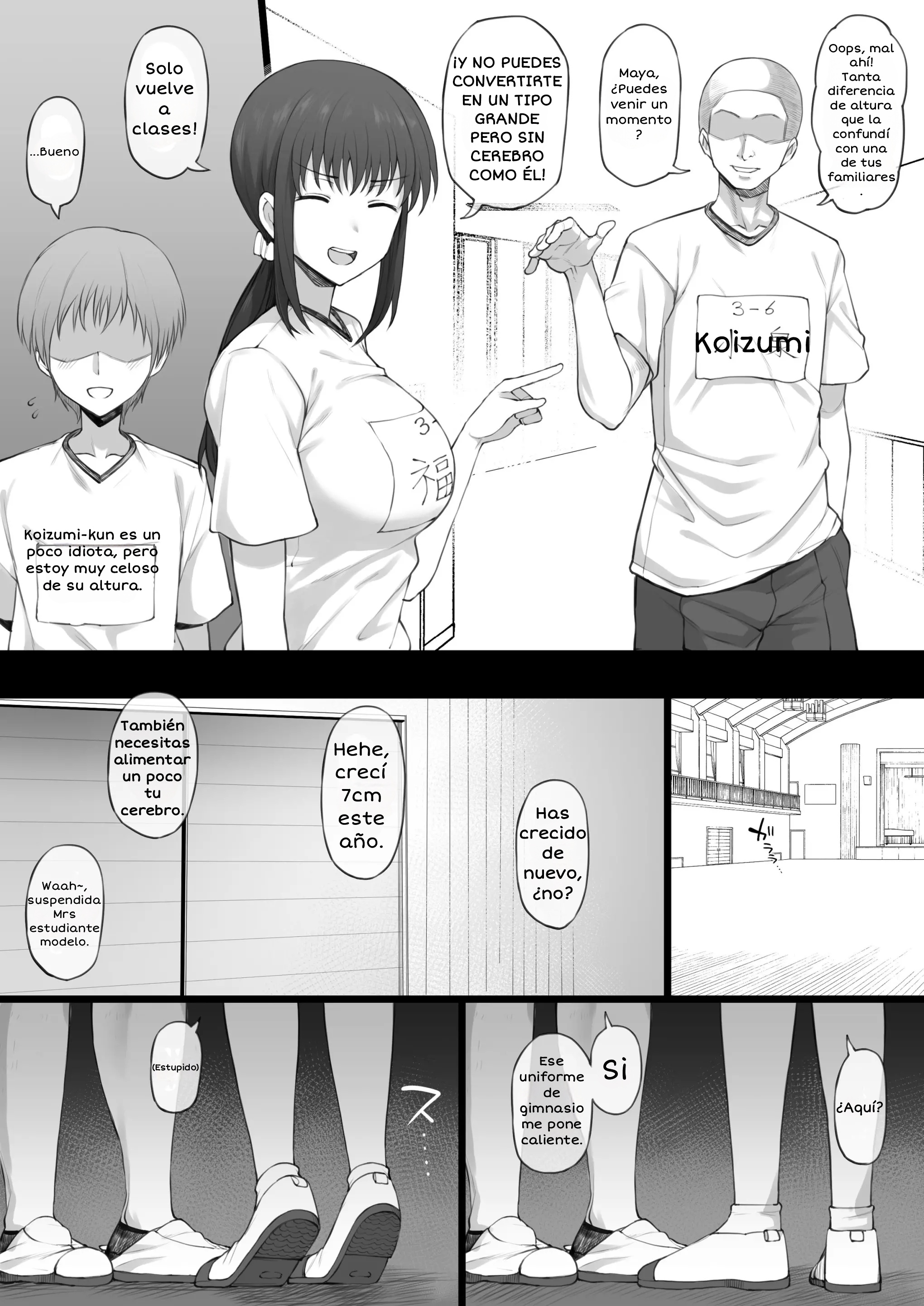 [Terasu MC] A Childhood Friend Who Cheerfully Comforts me When I'm Worried About my Short Stature (Manga Hentai)