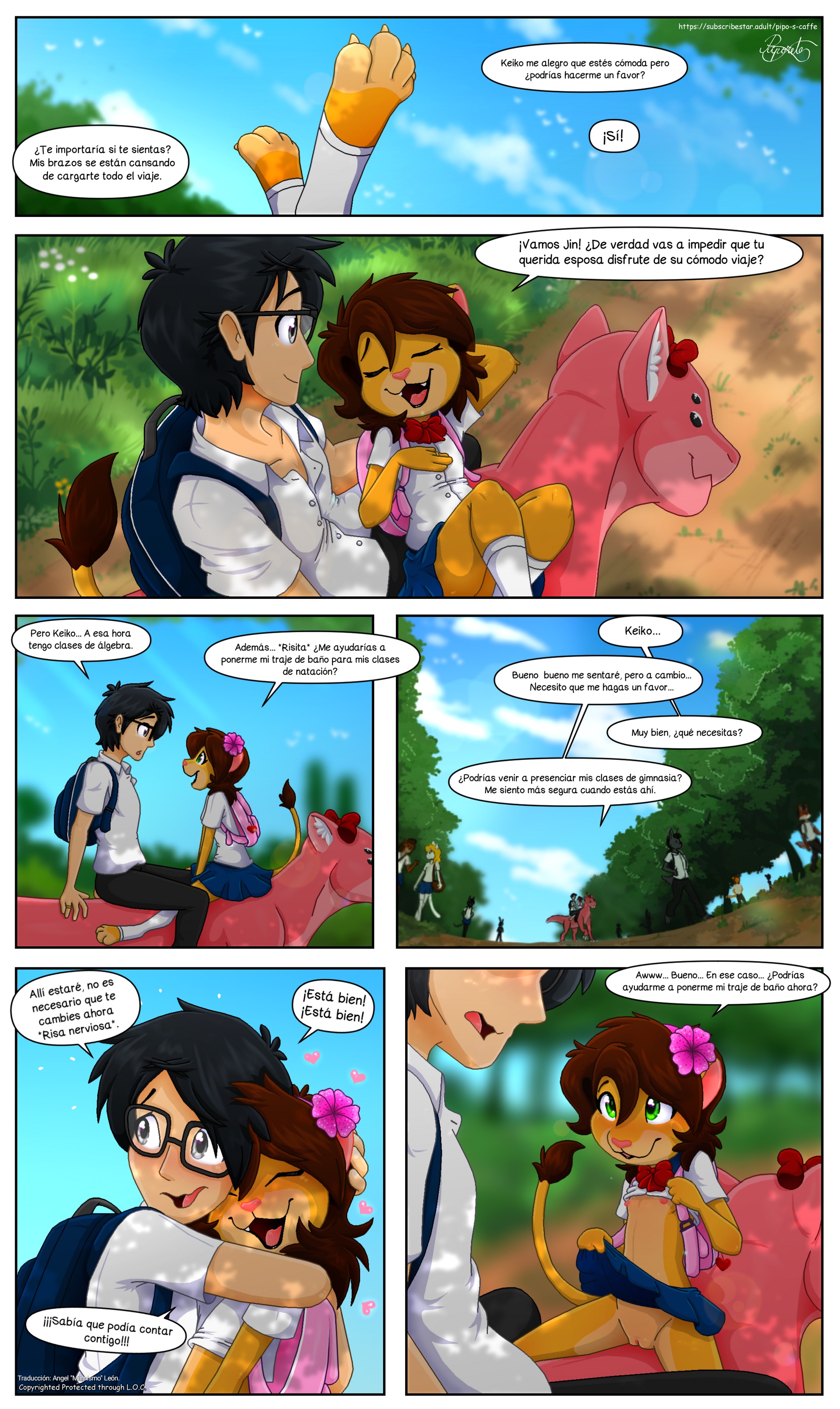 [Piporete] Keiko y Jin, Libro 2 (Comic Porn)