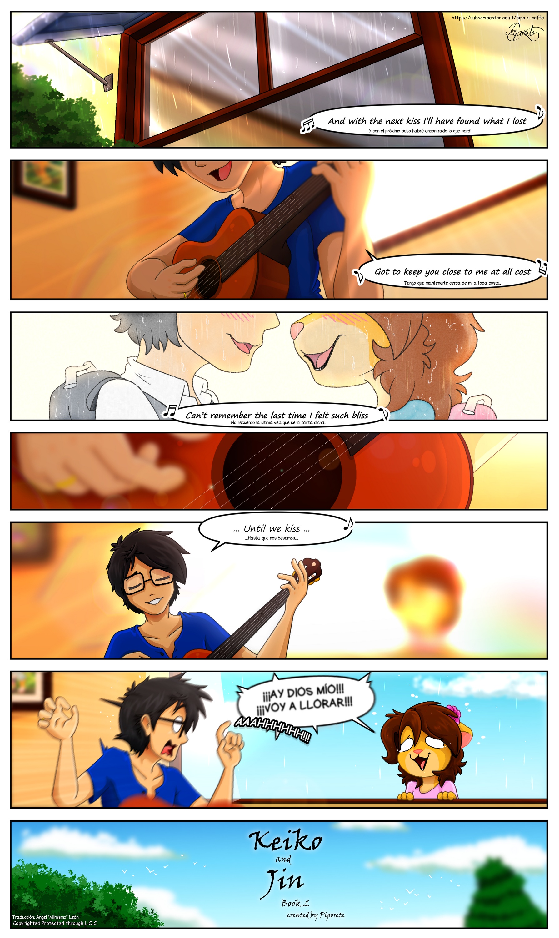 [Piporete] Keiko y Jin, Libro 2 (Comic Porn)