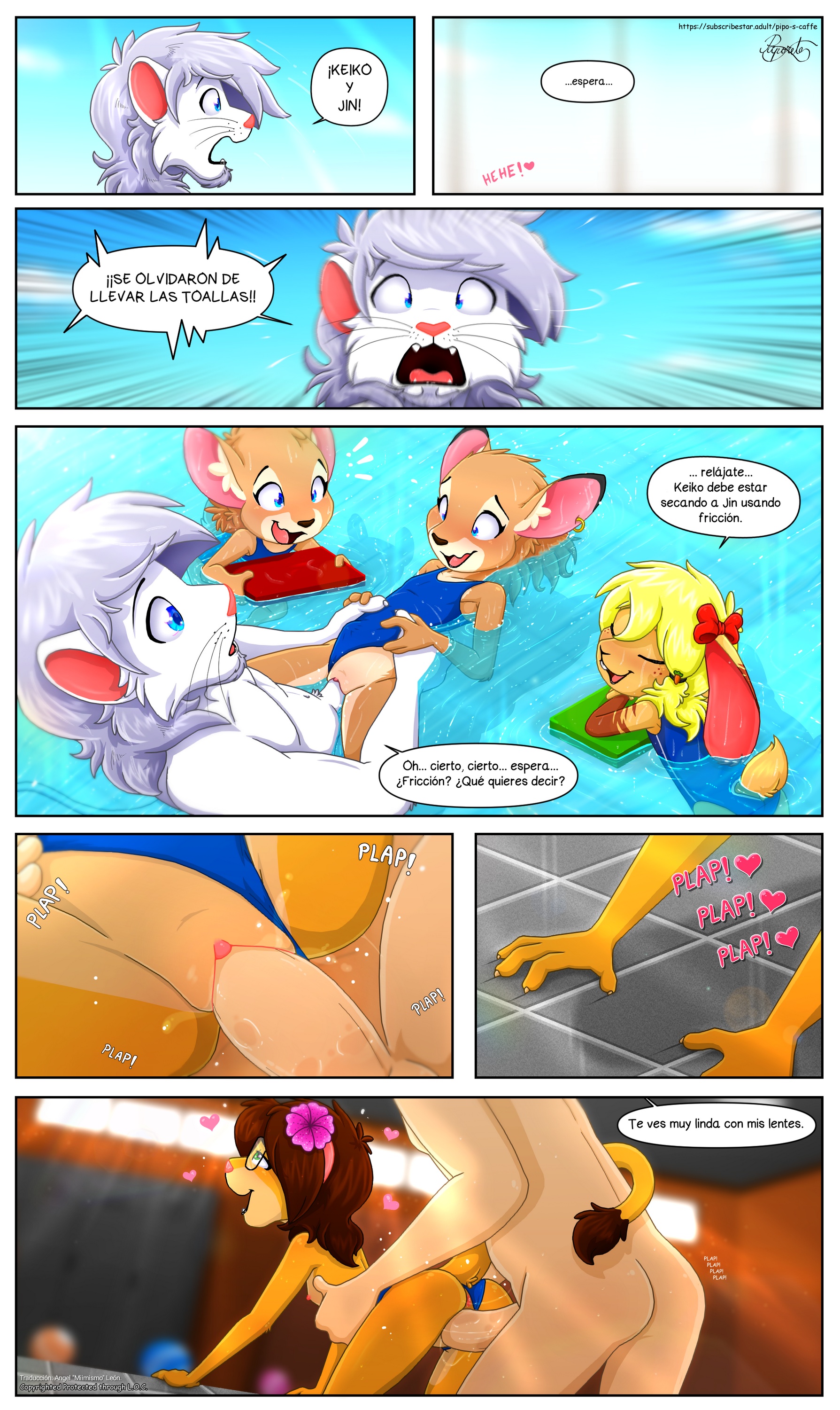 [Piporete] Keiko y Jin, Libro 2 (Comic Porn)