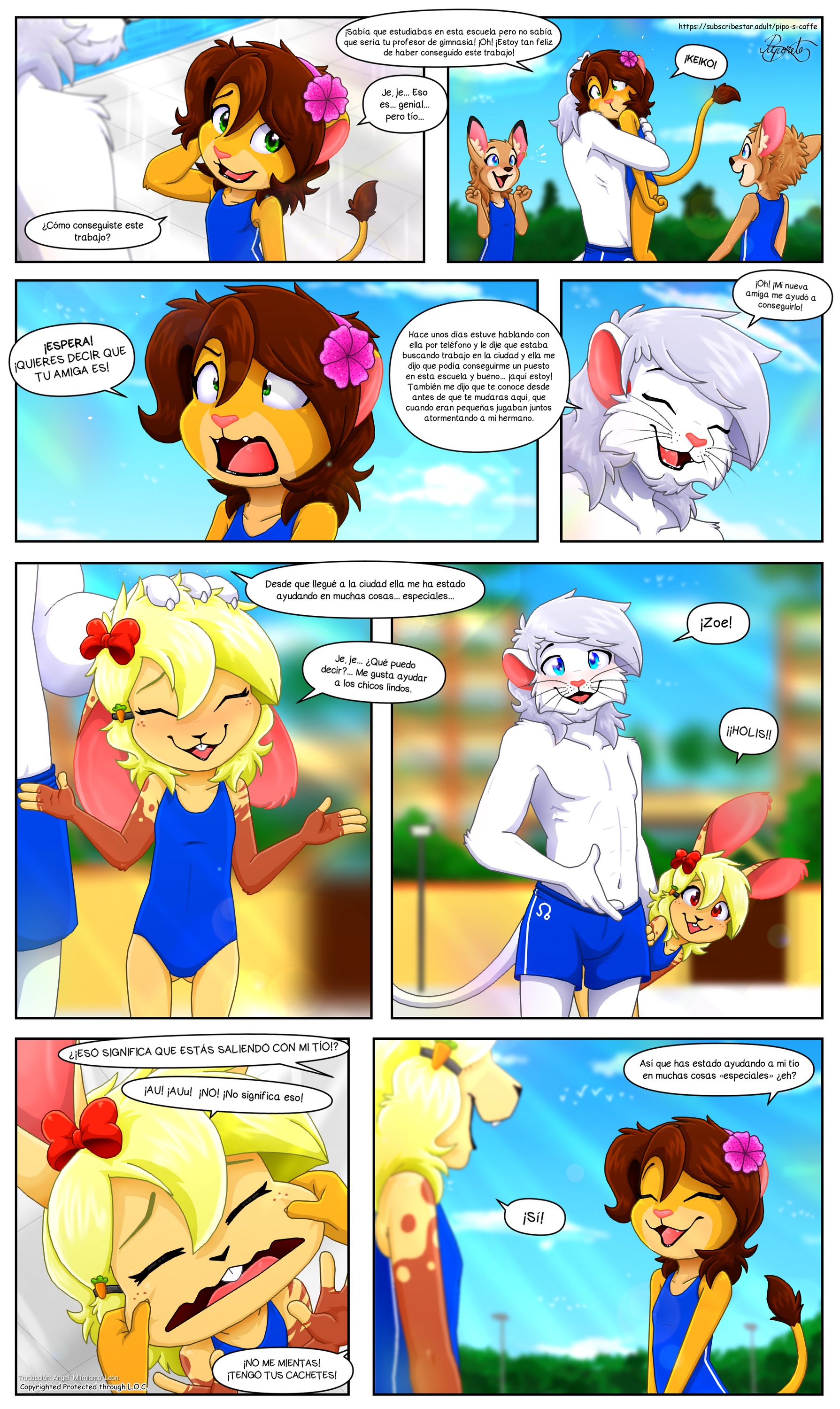 [Piporete] Keiko y Jin, Libro 2 (Comic Porn)