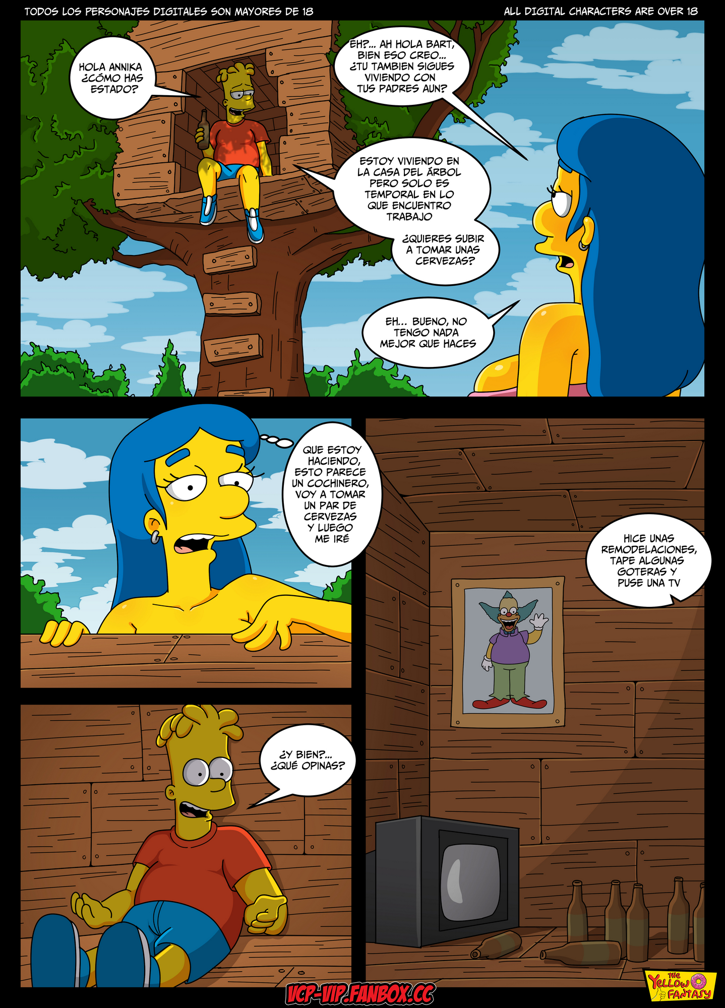 [TheYellowFantasy] Capitulo #6 – Annika Van Houten (Simpsons Porno)