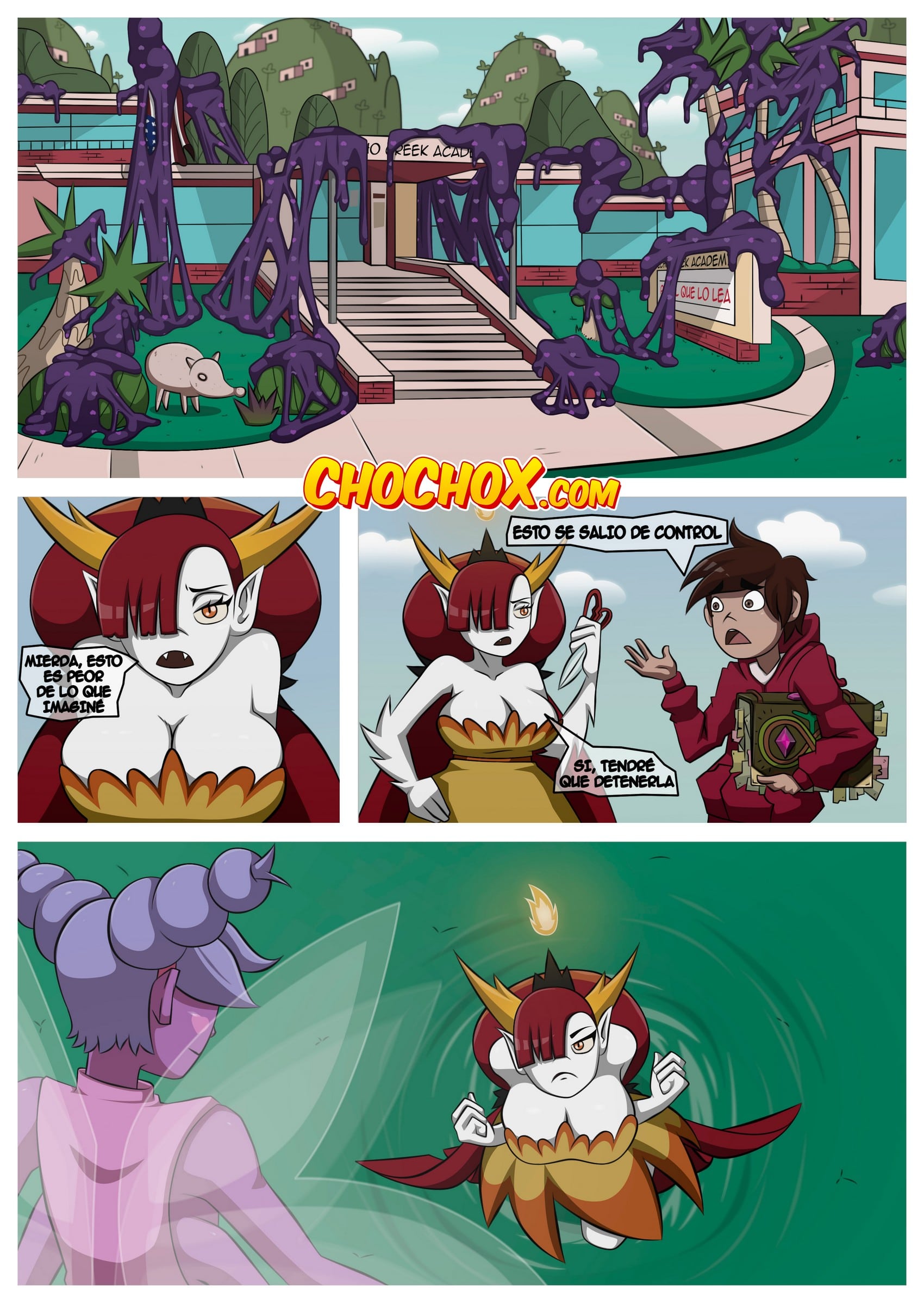 [Crock Comix] Planes de Hekapoo - Sexbertad Cap 1 (Star vs Las Fuerzas Del Mal)
