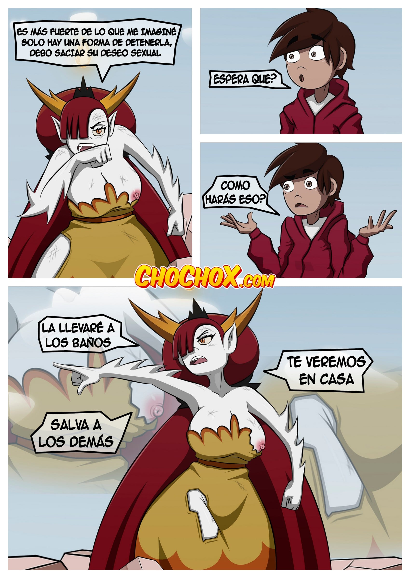 [Crock Comix] Planes de Hekapoo - Sexbertad Cap 1 (Star vs Las Fuerzas Del Mal)