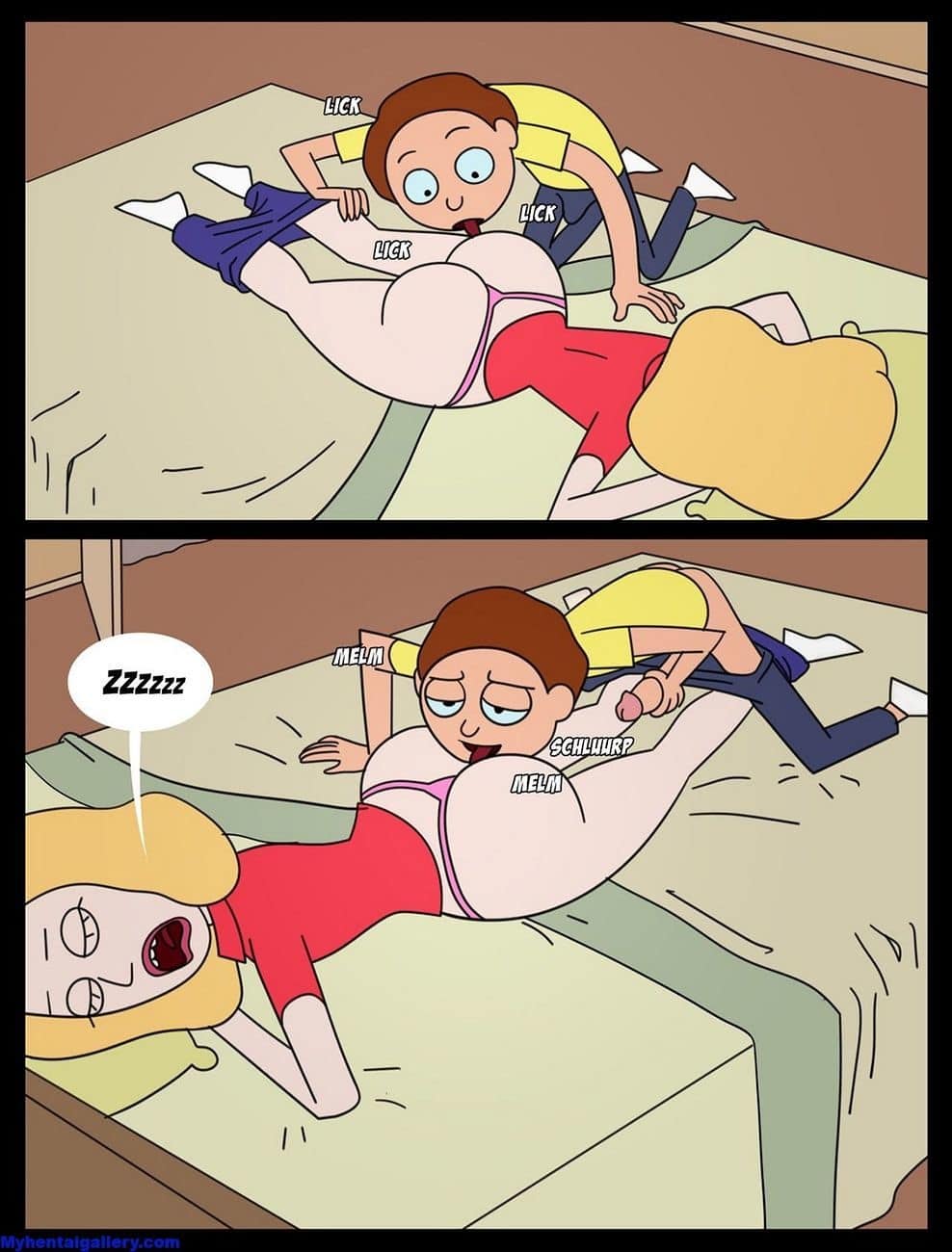 [Whargleblargle] Beth and Morty Comic (Rick And Morty)