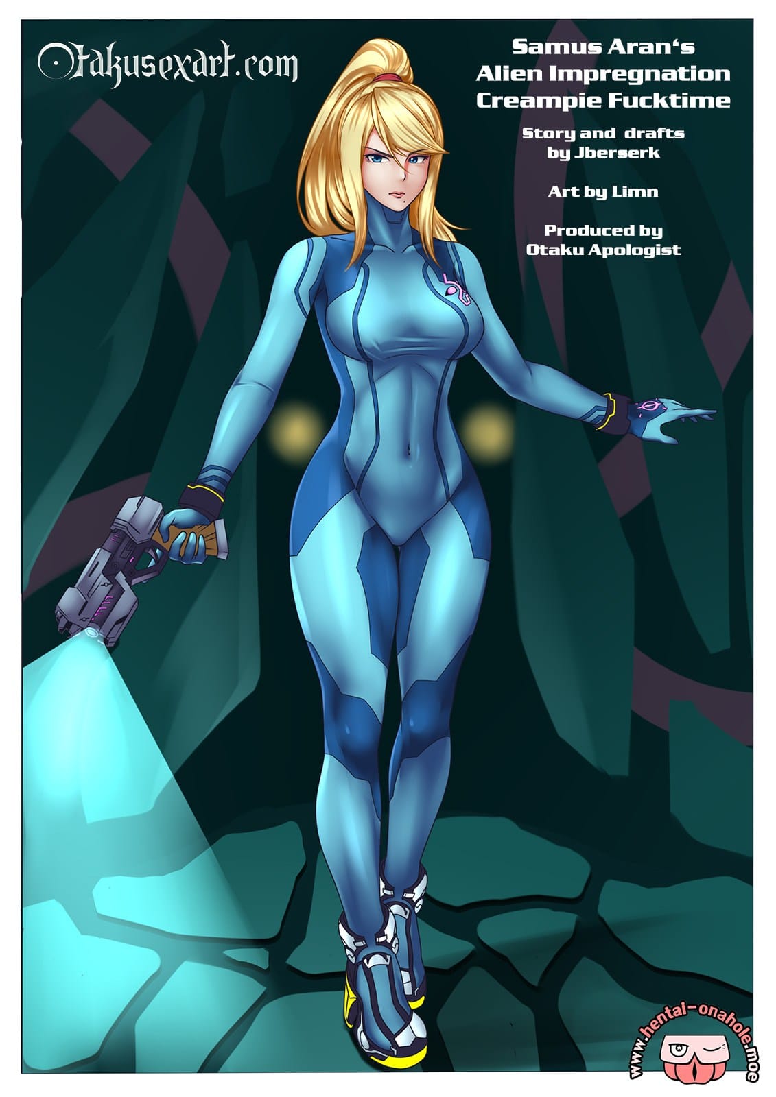 [Limn] Samus Aran's Alien Impregnation Creampie Fucktime