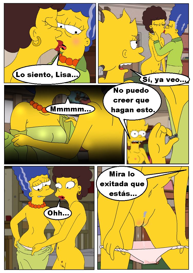 [Derman23] Comic xxx de "Los Simpsons" - Lisa en la universidad