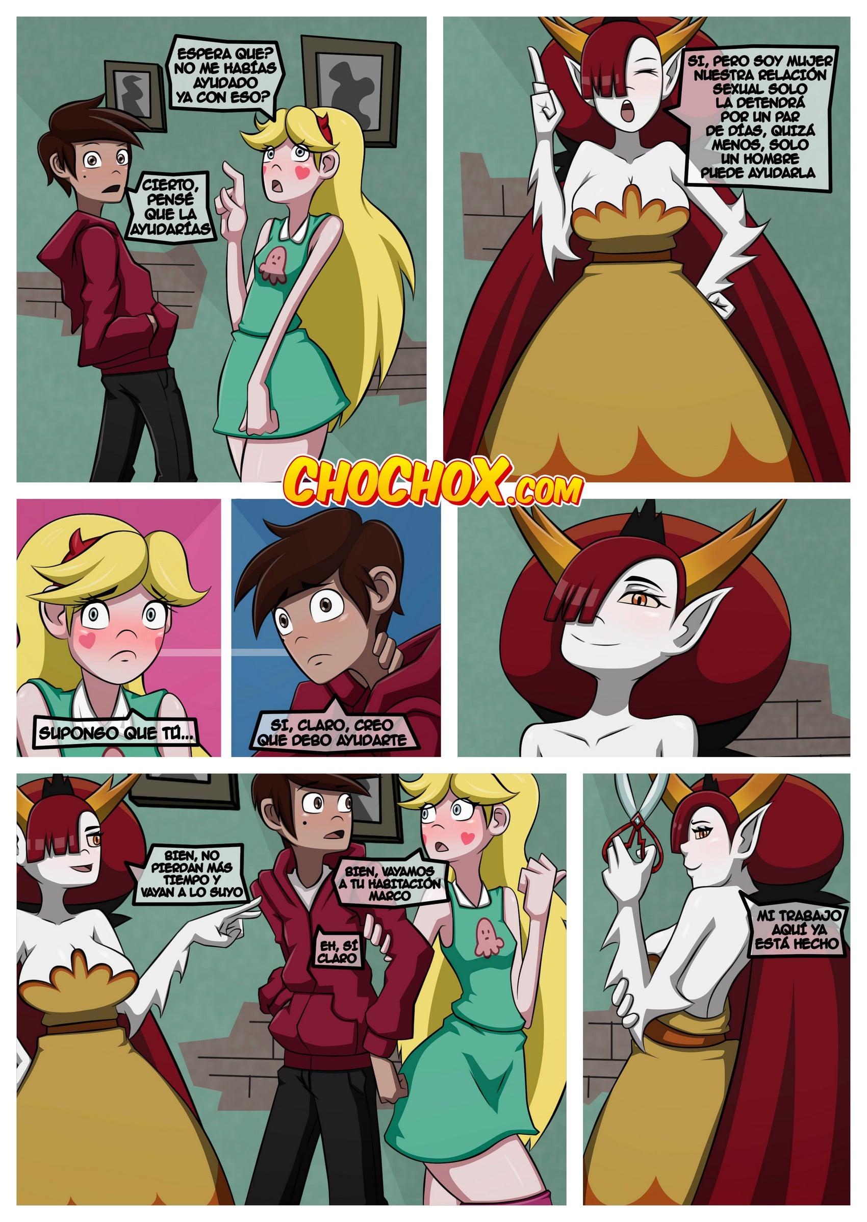 [Crock Comix] Planes de Hekapoo - Sexbertad Cap 1 (Star vs Las Fuerzas Del Mal)