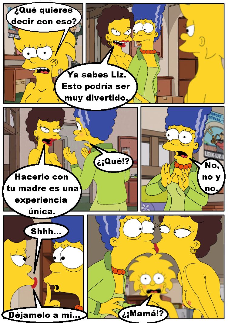 [Derman23] Comic xxx de "Los Simpsons" - Lisa en la universidad