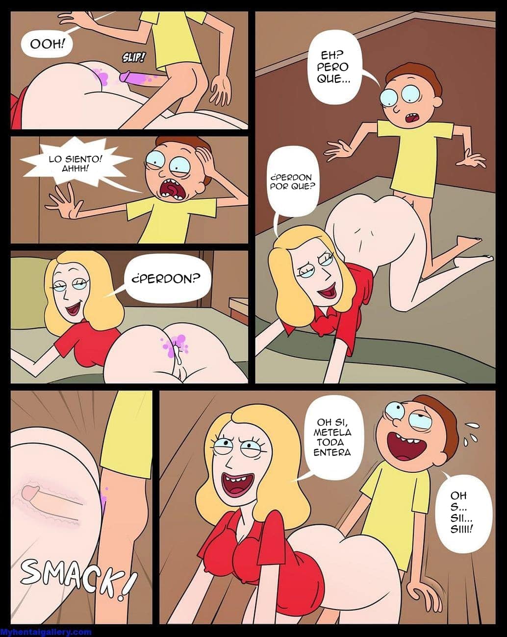 [Whargleblargle] Beth and Morty Comic (Rick And Morty)