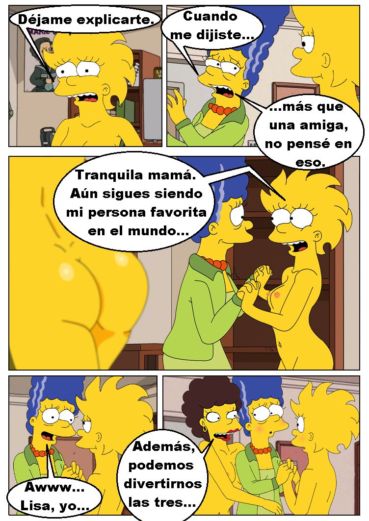 [Derman23] Comic xxx de "Los Simpsons" - Lisa en la universidad