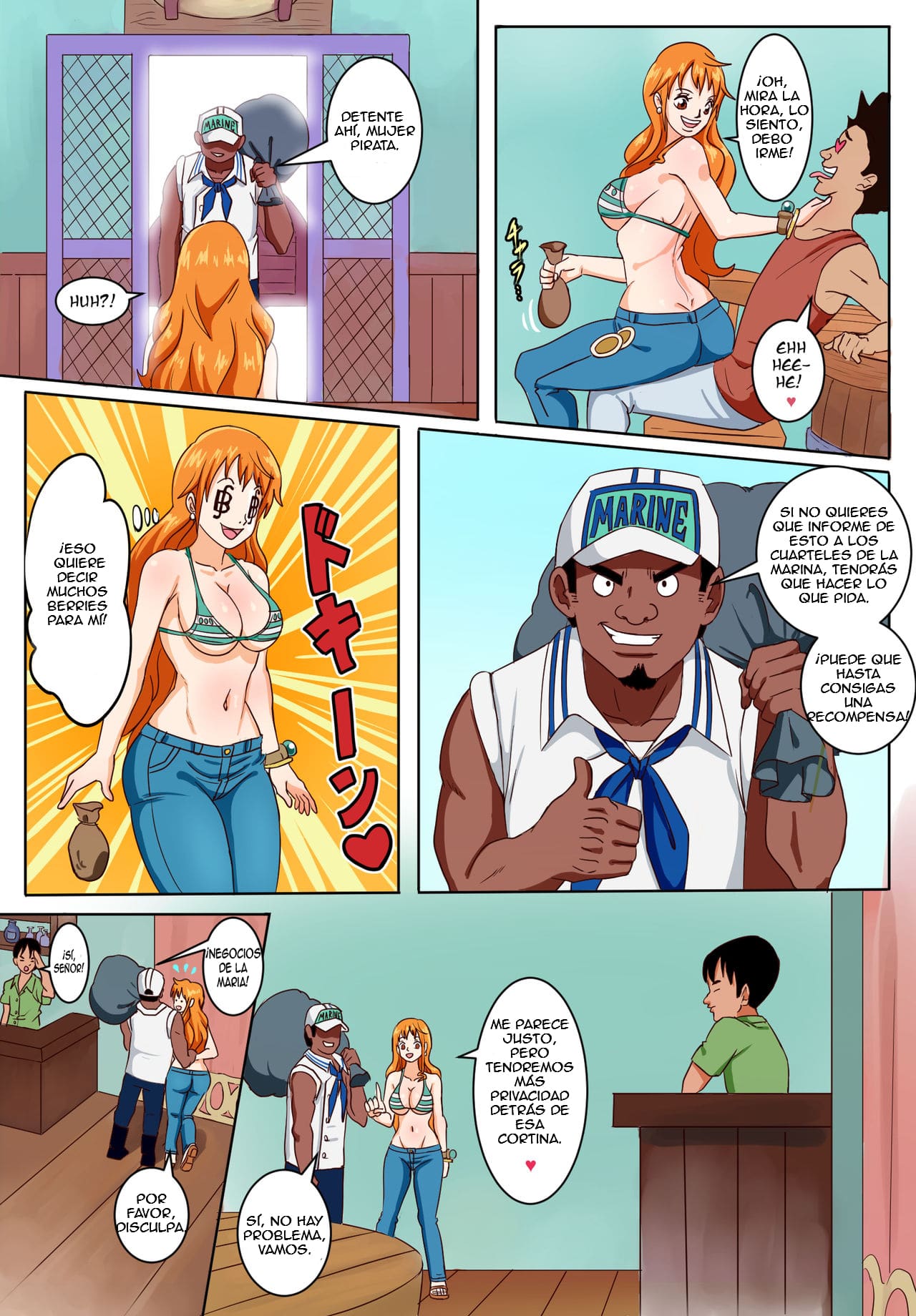 [PinkPawg] One Piece_ Pirate Girls at the Bar