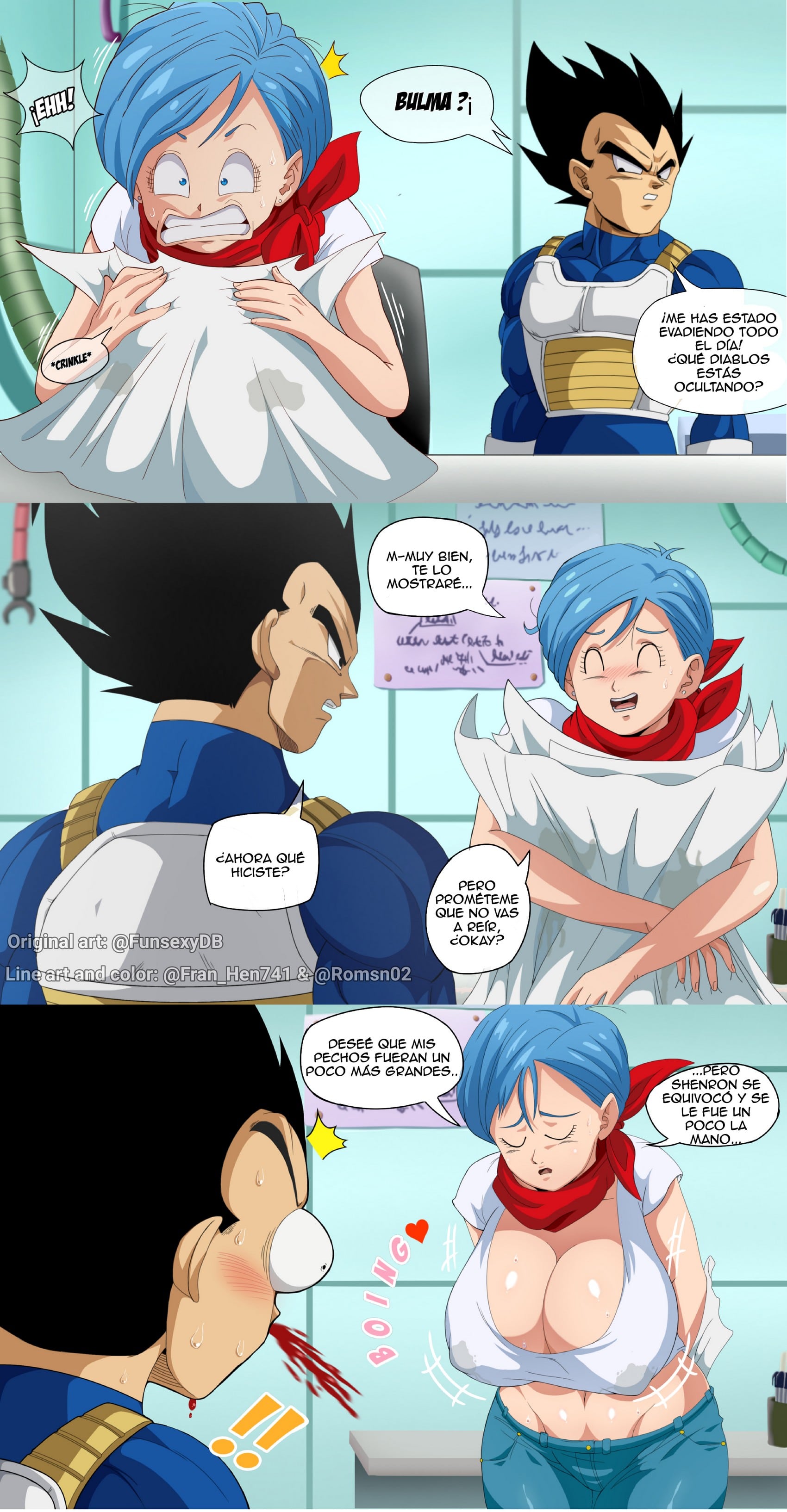 [FunsexyDB] Bulma's New Boobs (Dragon Ball Super)
