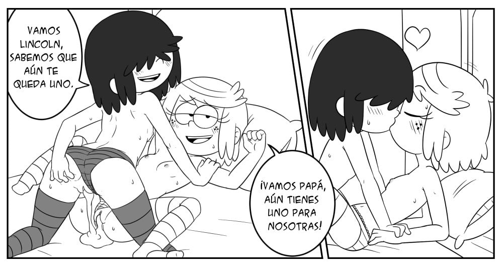 [RedKazE] - Lincoln x Lucy x Lupa - (Loud House)
