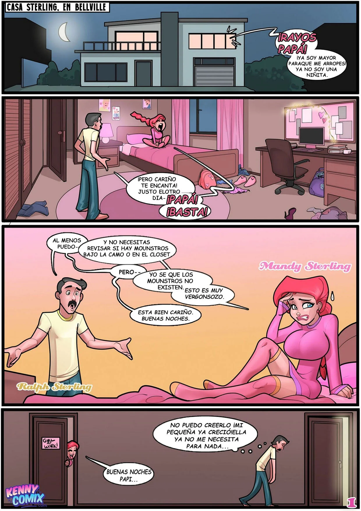 [KennyComix] Monstruo en el armario (Comic Porn)
