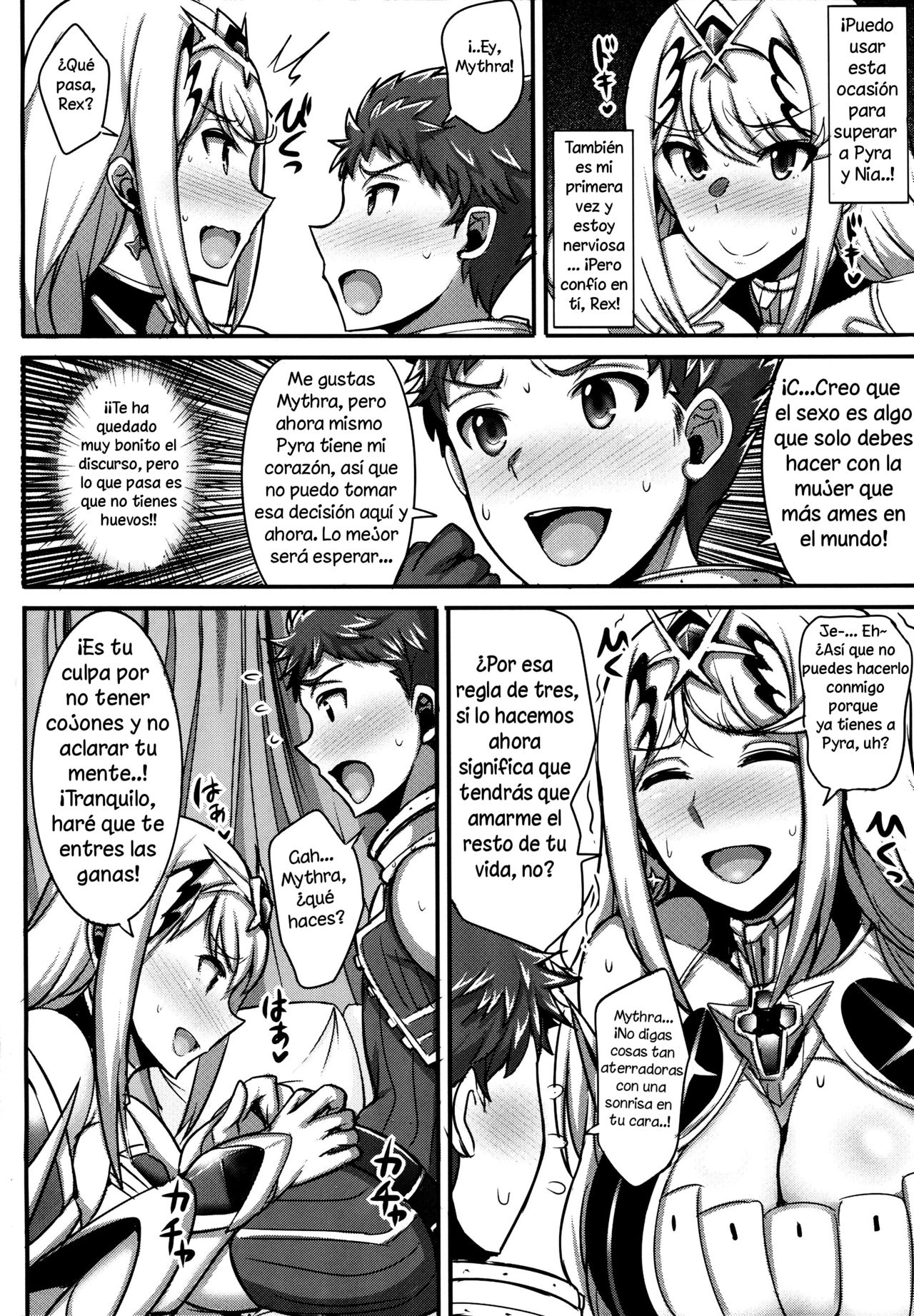 [Yuasa Rengou (Jean Louis)] Mythra Te Mostrara Como Se Hace (Xenoblade Chronicles 2)