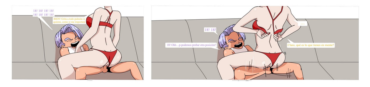 [Dude-doodle-do] Trunks x Android 18 Parte 1 (Dragon Ball Z)