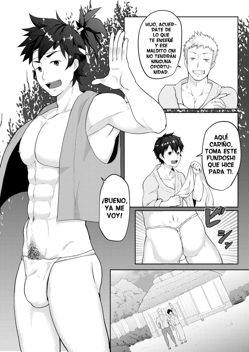 [PULIN Nabe (kakenari)] El cuento de Momotaro (Comic Porn)