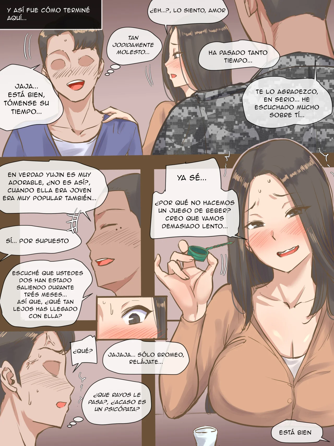 [Laliberte] Visiting (Comic Porn)
