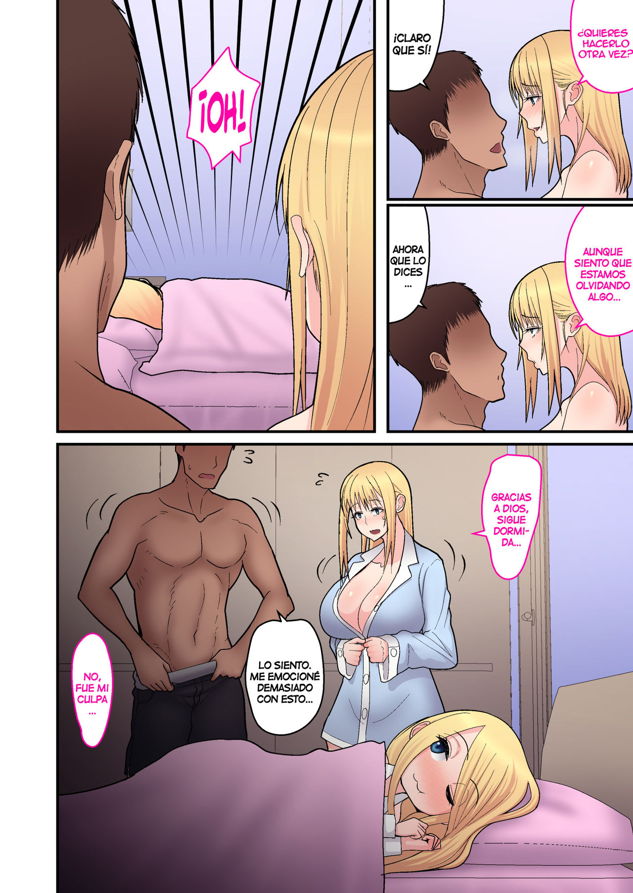 [tengohambre (Sueyuu)] Un Dulce Amor Con Una Madre Soltera Rubia (Comic Porn)