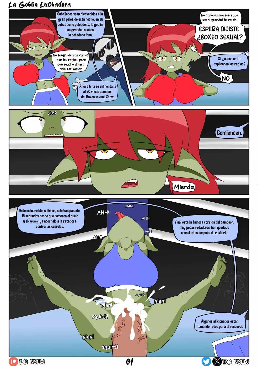 [T0D_NSFW] La Goblin Luchadora