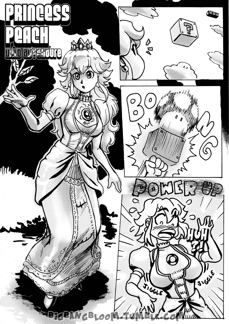 [BigBangBloom] Princess Peach- Wild Adventure (Comics Porn)