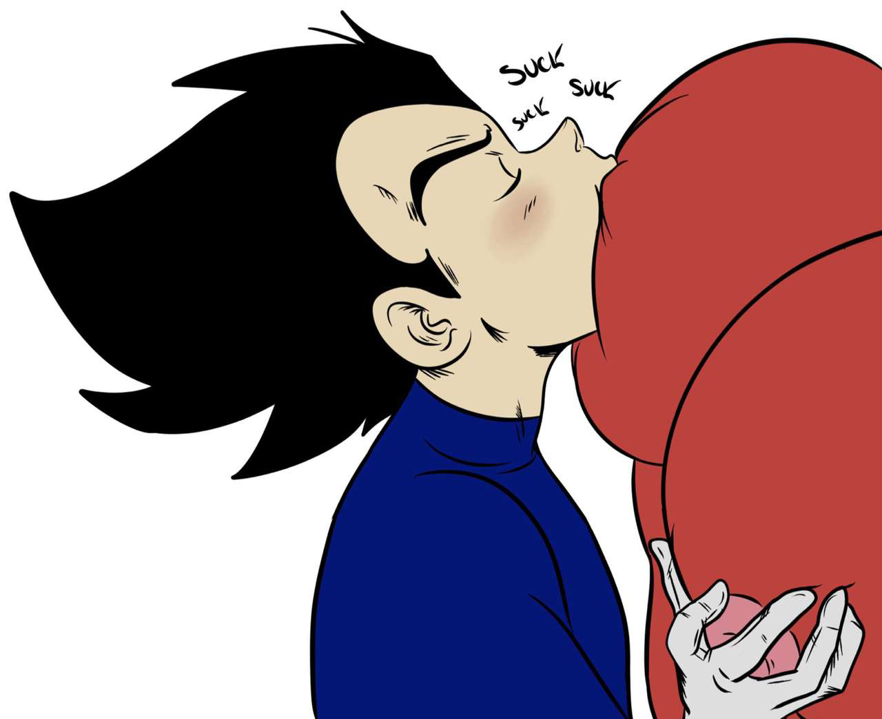 [Ukevegeta13] Enjoying Bonyu Boobies (Dragon Ball Z)