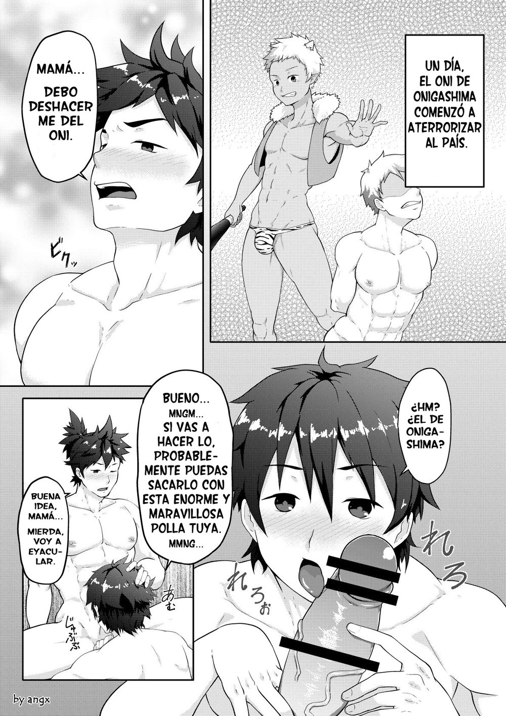 [PULIN Nabe (kakenari)] El cuento de Momotaro (Comic Porn)