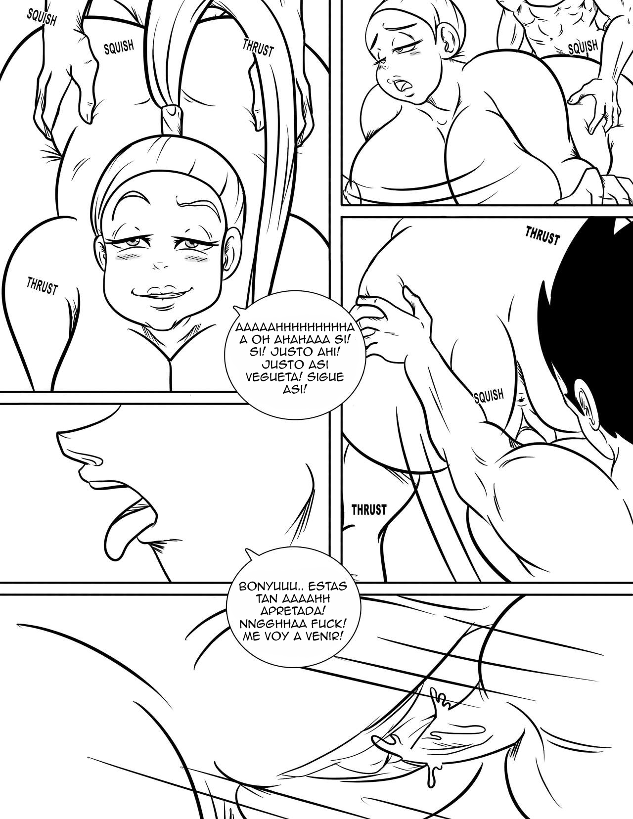 [Ukevegeta13] Enjoying Bonyu Boobies (Dragon Ball Z)