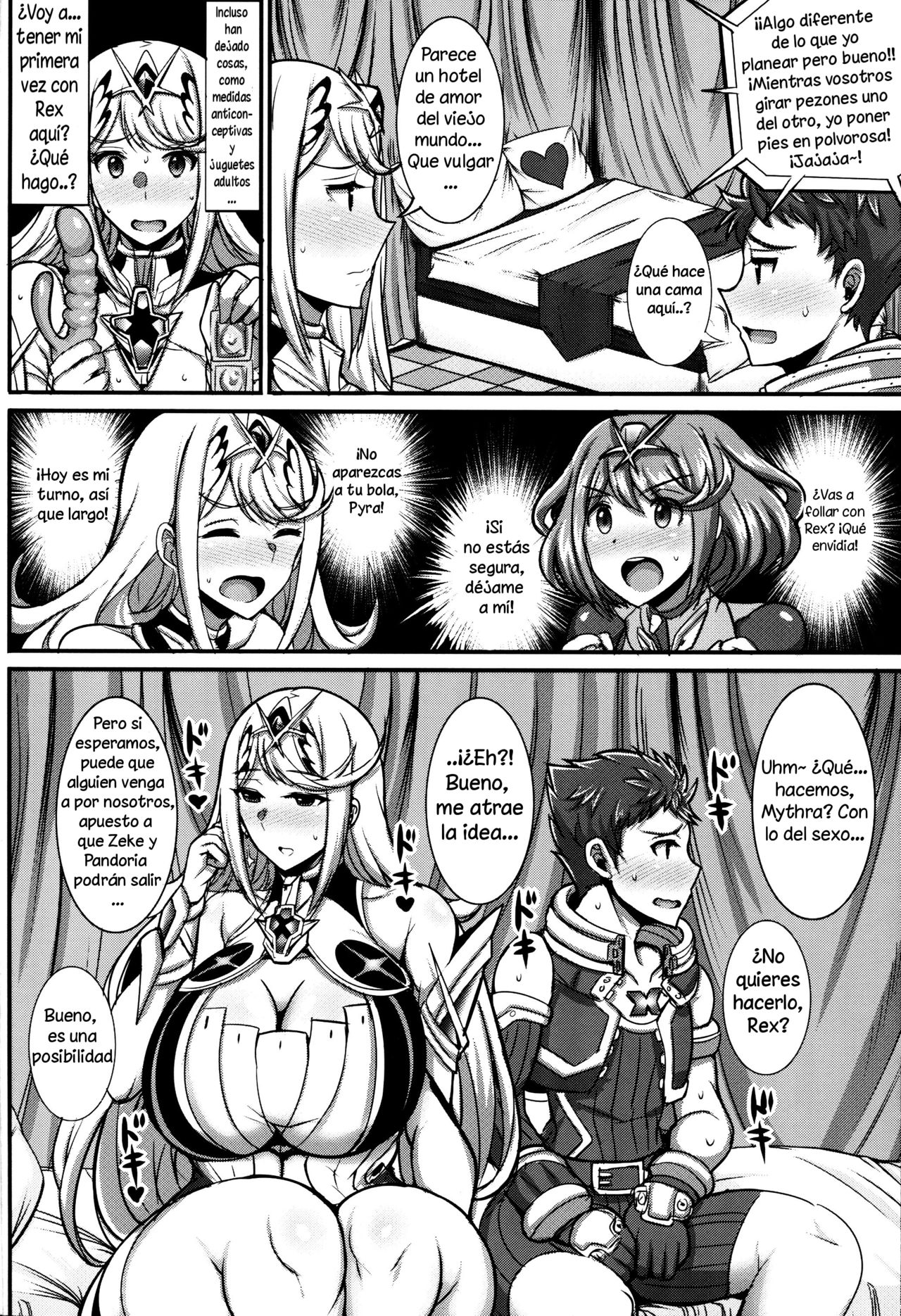 [Yuasa Rengou (Jean Louis)] Mythra Te Mostrara Como Se Hace (Xenoblade Chronicles 2)