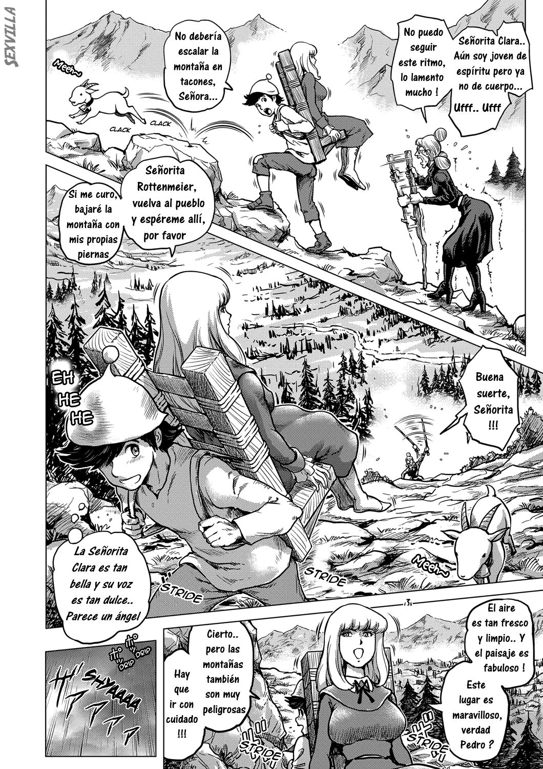 [keso] MILAGRO EN LOS ALPES (Comic Porn)