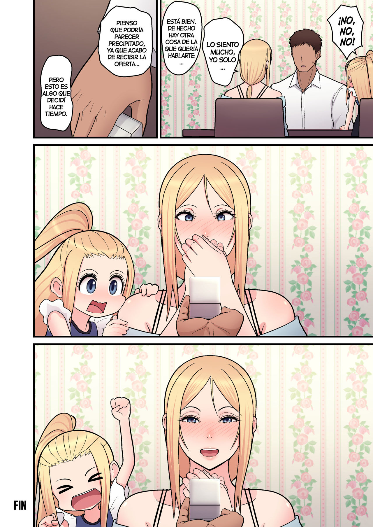 [tengohambre (Sueyuu)] Un Dulce Amor Con Una Madre Soltera Rubia (Comic Porn)