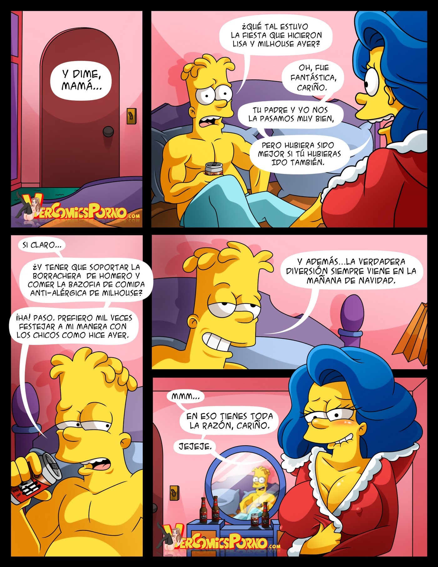 [Milky Bunny] Simpsons Blanca y Lechosa Navidad (The Simpsons)