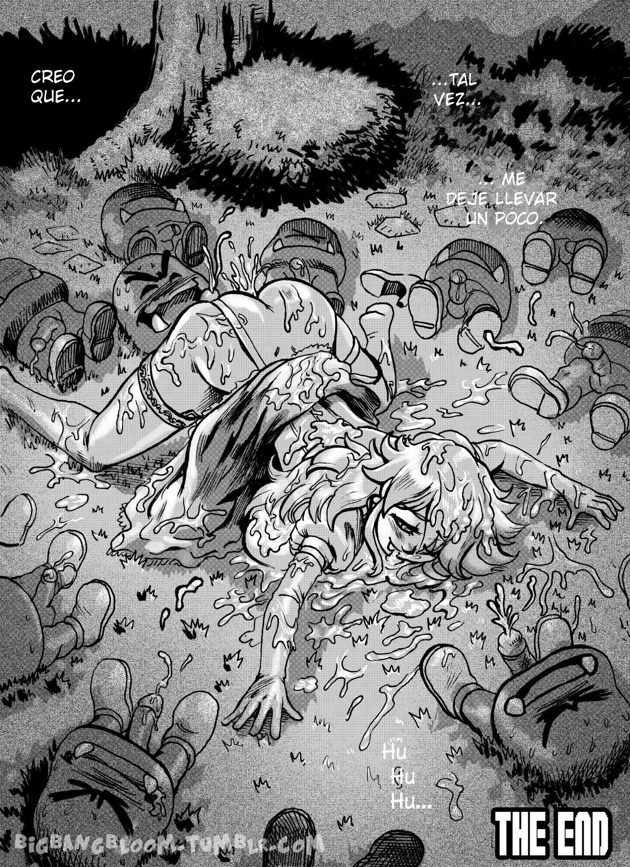 [BigBangBloom] Princess Peach- Wild Adventure (Comics Porn)