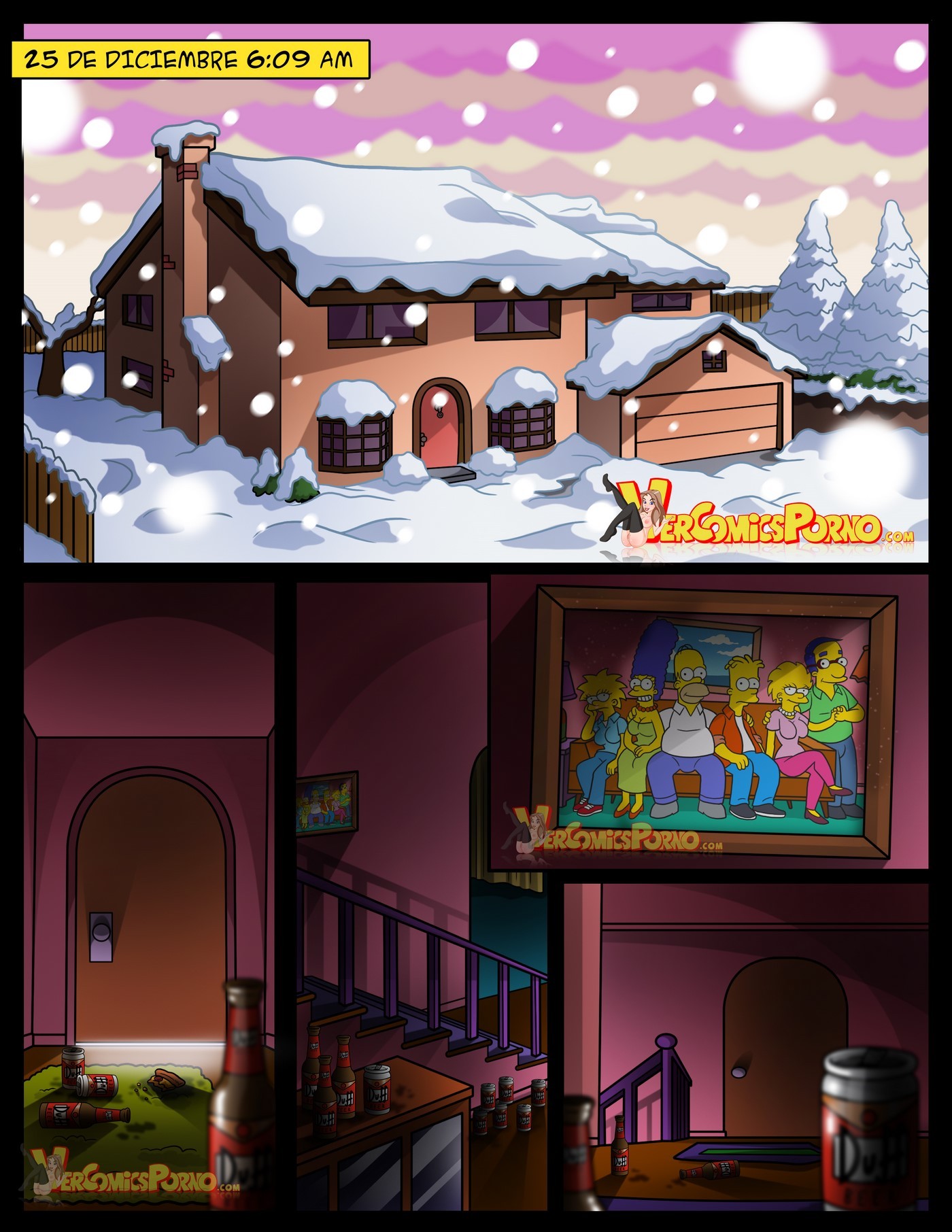 [Milky Bunny] Simpsons Blanca y Lechosa Navidad (The Simpsons)
