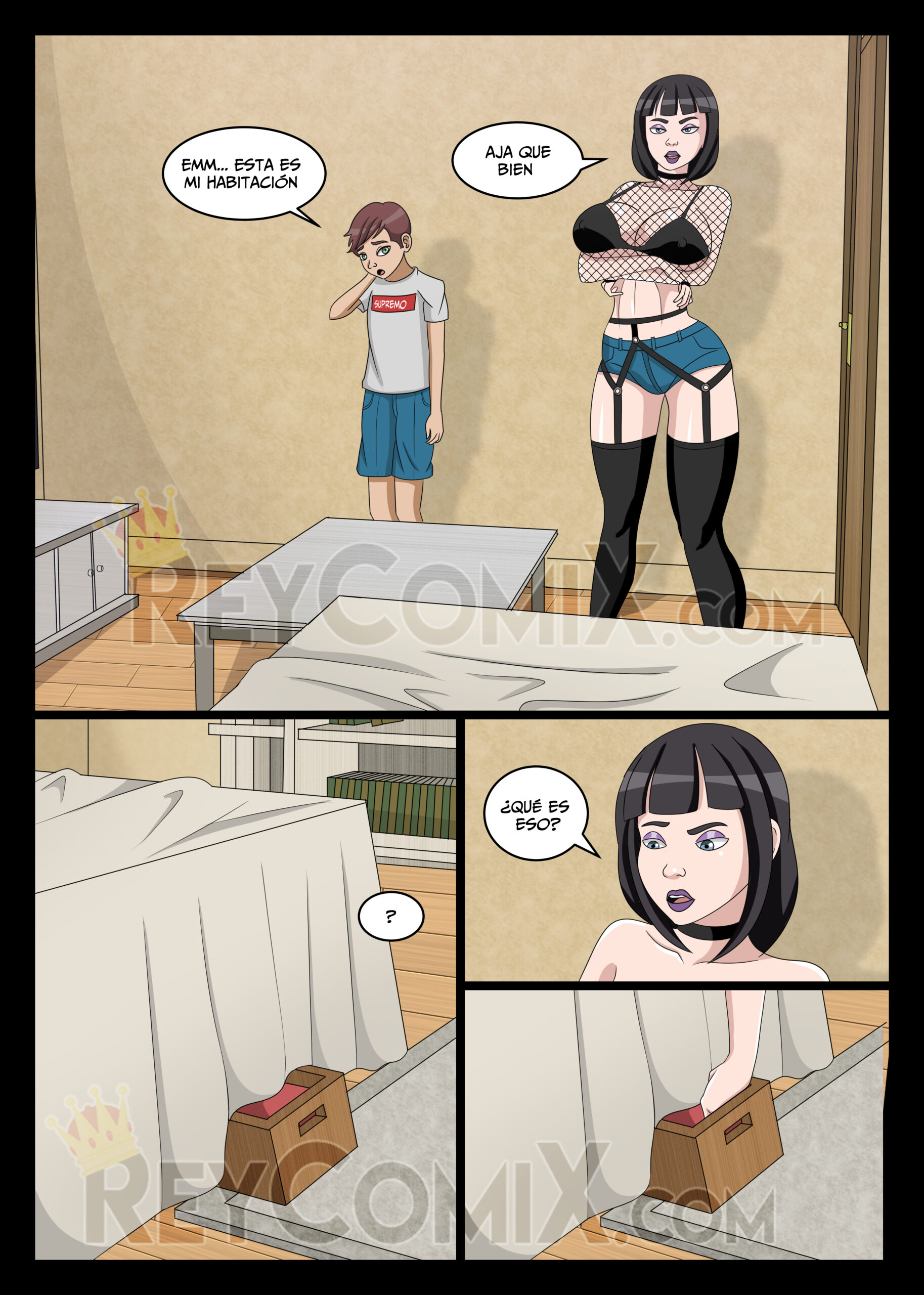 [Panthercomix] Mi Nueva Familia (Comics Porn)
