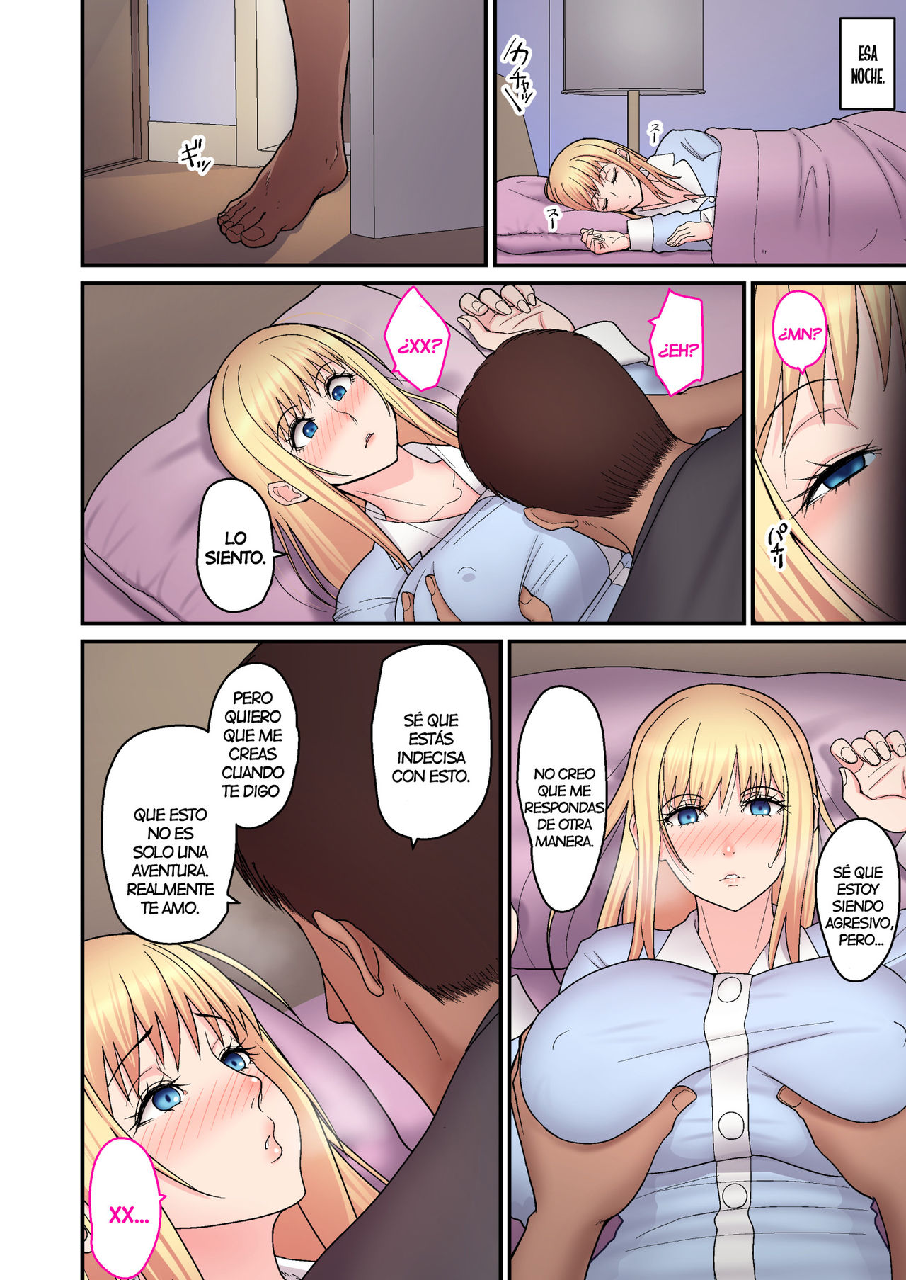 [tengohambre (Sueyuu)] Un Dulce Amor Con Una Madre Soltera Rubia (Comic Porn)