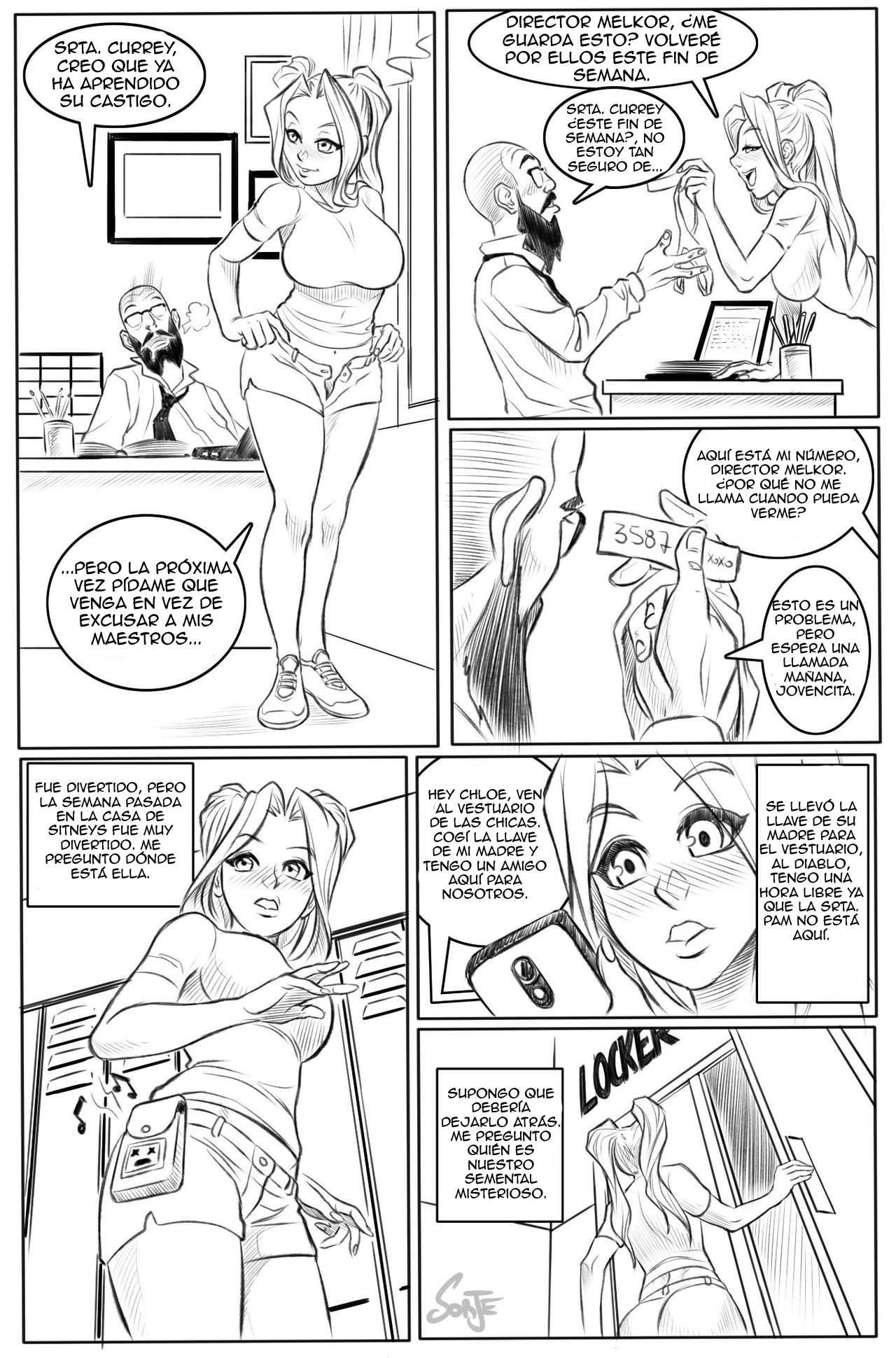 [Sorje] Sidney: Fast Times R&R High (Comic Porn)