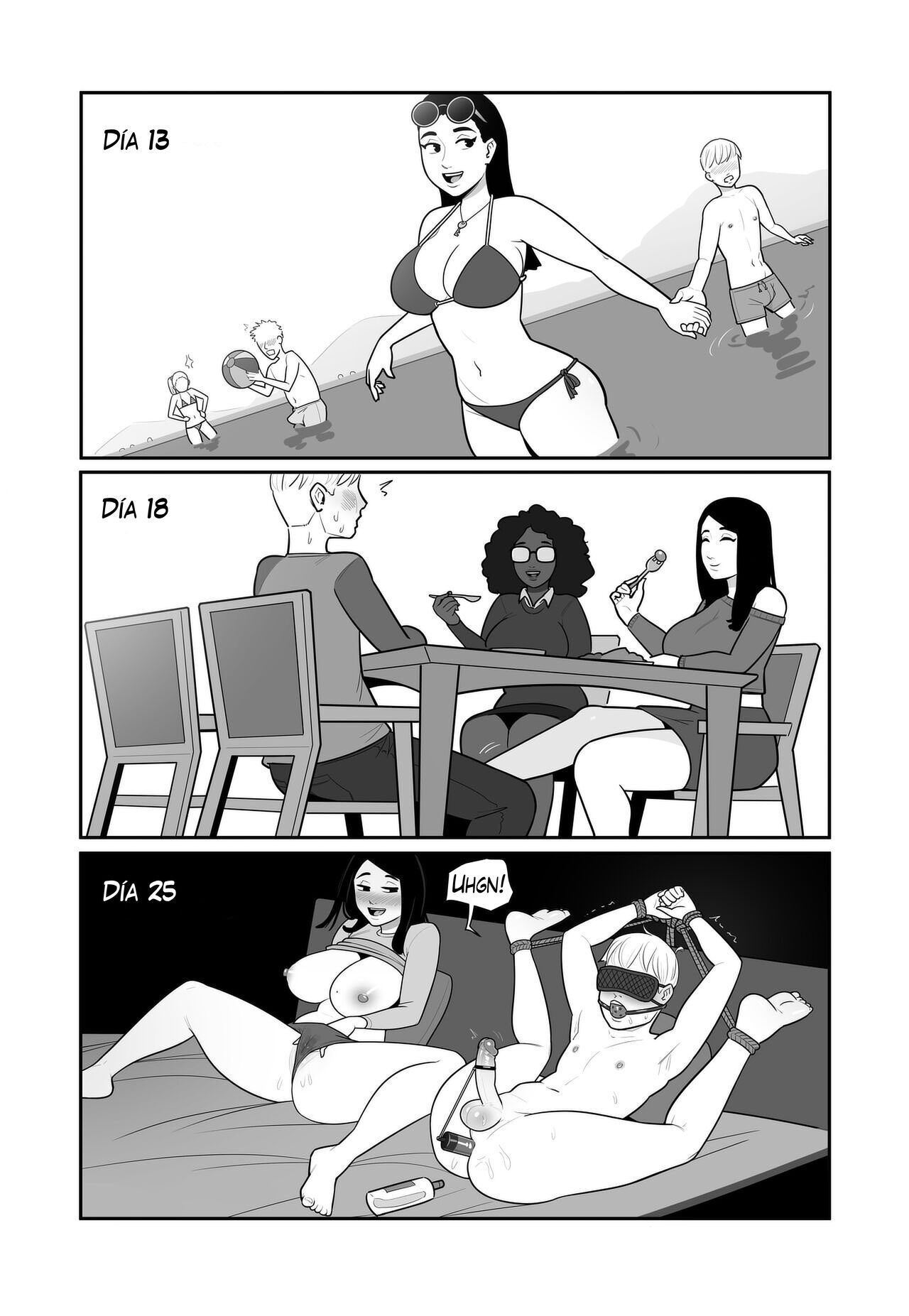 [Mare] Mi NOVIO es mi MASCOTA parte 1 (Comic Porn)