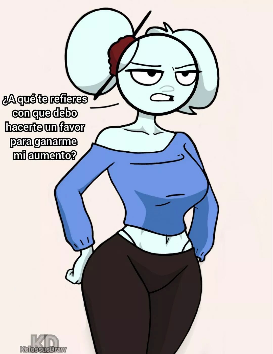 [Kolossus Draw] Karla Quiere un Aumento (Comic Porn)