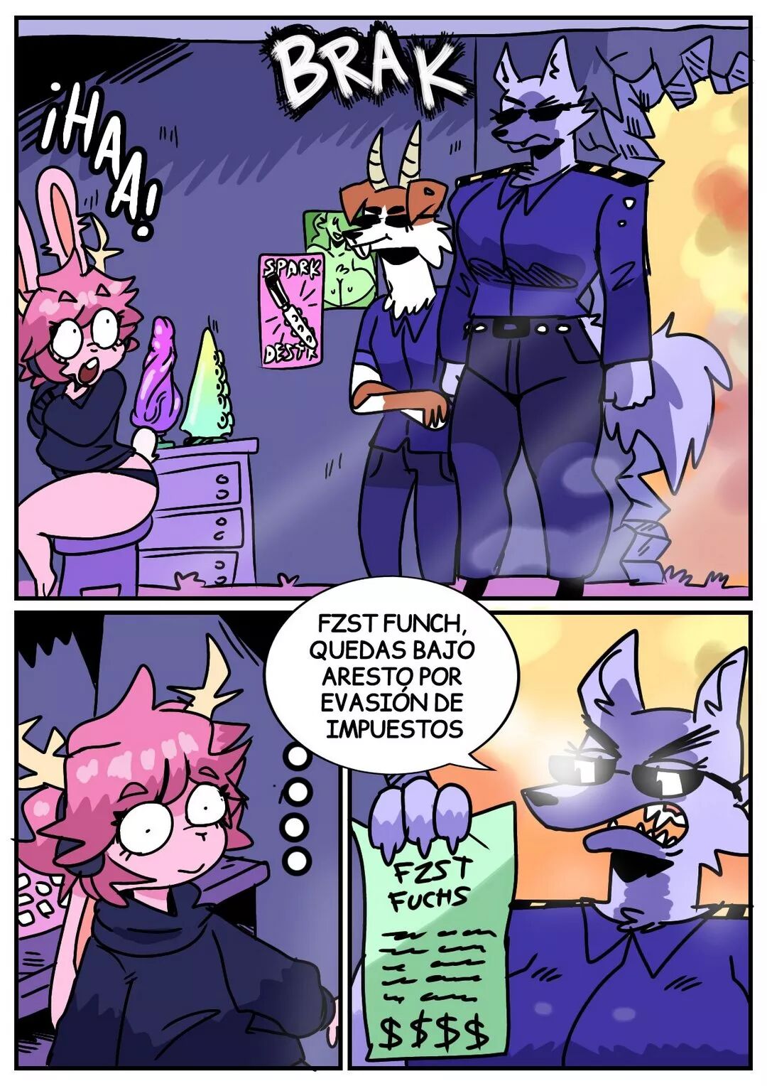 [RenitaReed] El Impuesto mas Alto (Comic Porn)