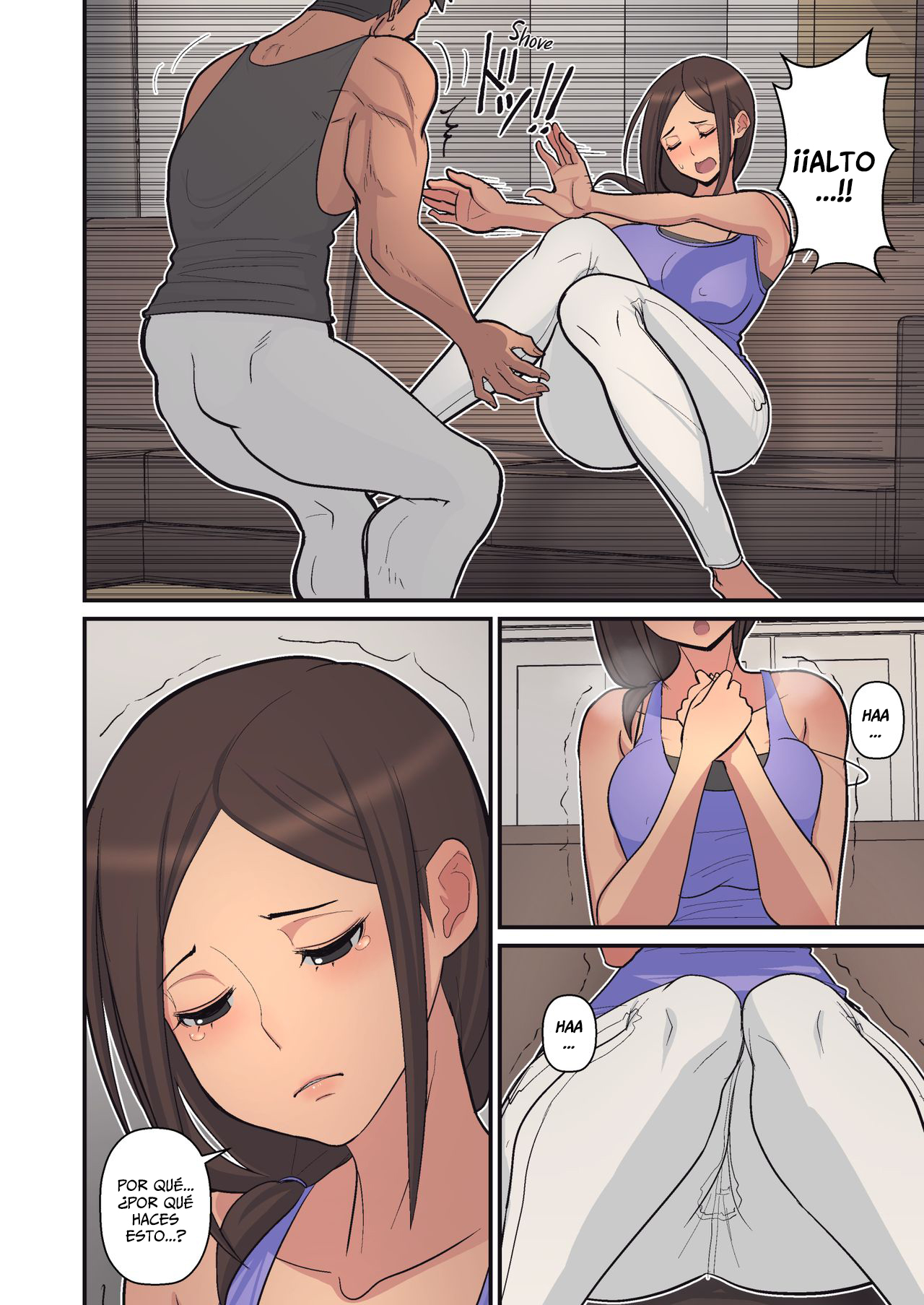 [Harapeko Teishoku (Sueyuu)] The Reason She Turned From a Mother to a Perverted Mother (Comic Porn)