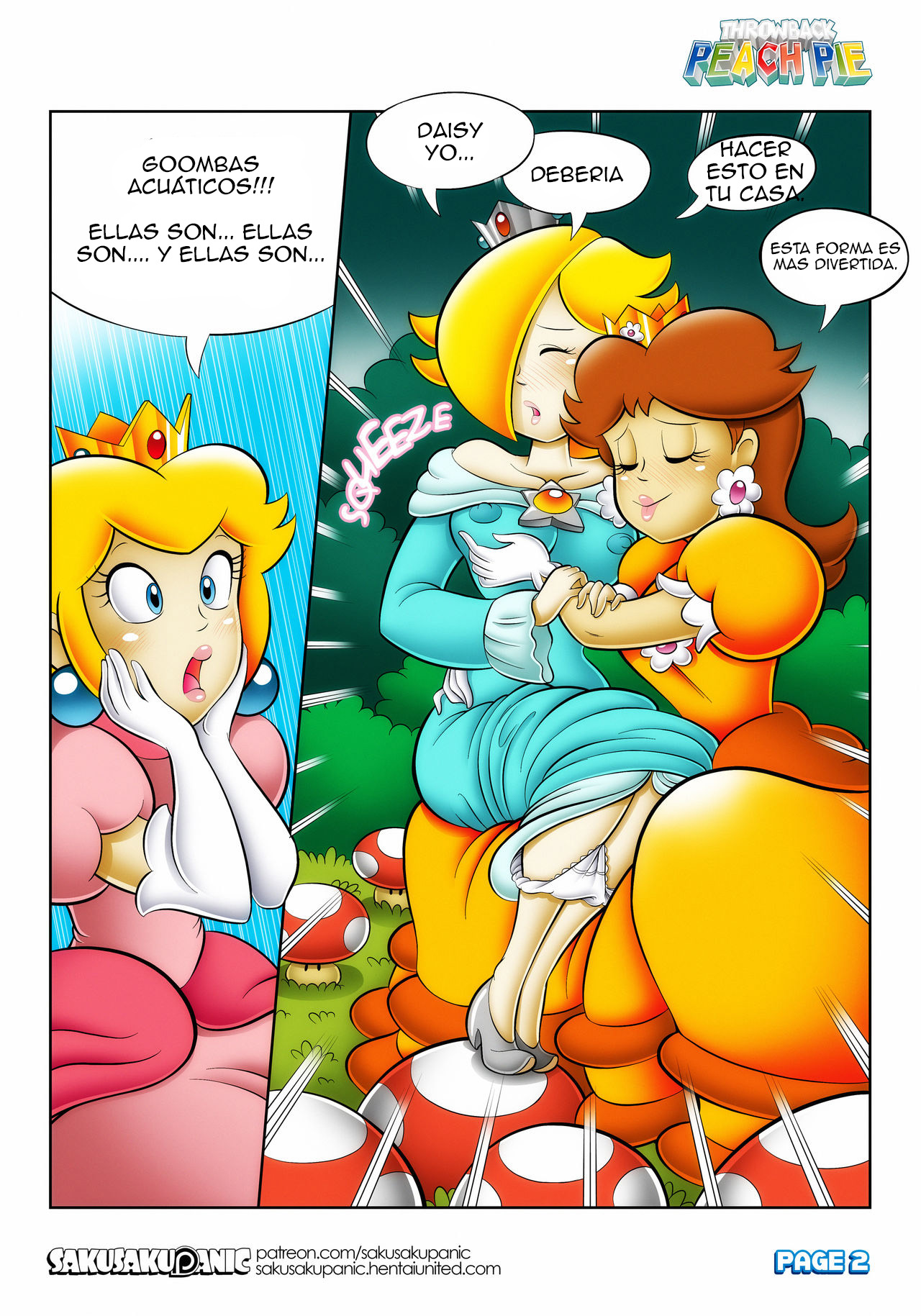 [SakuraKasugano] Throwback Peach Pie (Super Mario Bros.)